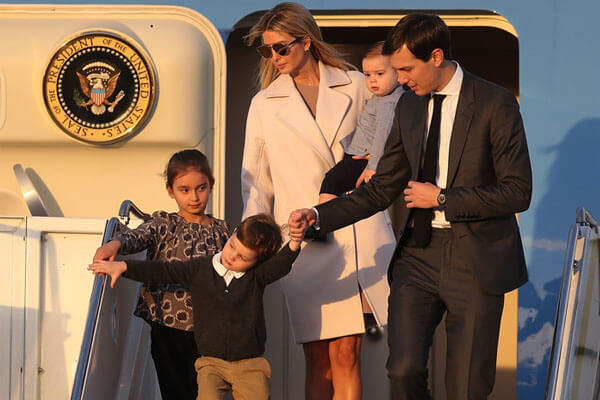 Ivanka Trump and Jared Kushner's family