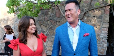 Ida Gearon is married to husband Bruce Campbell