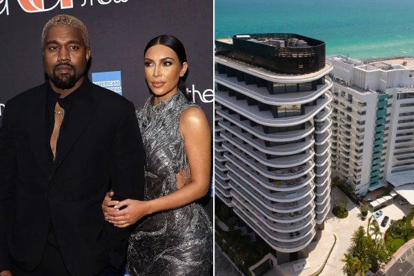 Kanye west Gifted 414 million condo to Kim