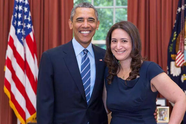 Jessica Emily Schumer and Barack Obama