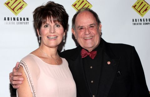 Laurence Luckinbill with his partner Lucie Arnaz