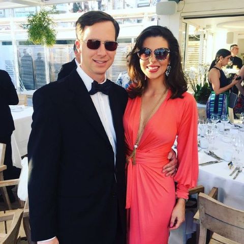 Morgan Ortagus with her now husband Jonathan Weinberger