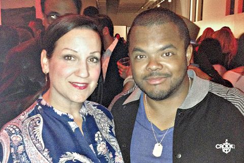 Roger Mooking with and his spouse Leslie Mooking