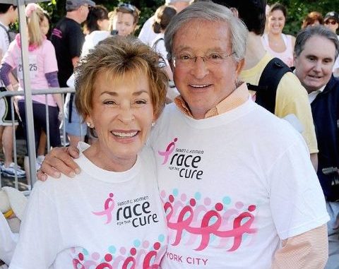 Jerry Sheindlin with his partner Judy Sheindlin 
