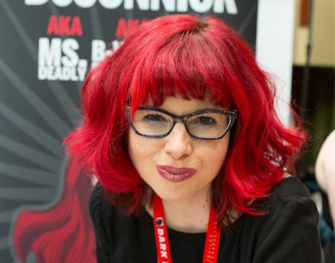 Kelly Sue DeConnick is married o the comic writer of marvel, Matt Fraction