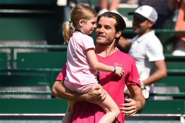 Tommy Haas's daughter Valentina Haas
