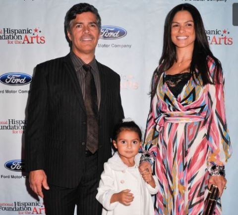 Esai Morales are living a happy life.