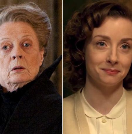 Fiona Glascott' biggest break till date is her role as Professor Minerva McGonagall.