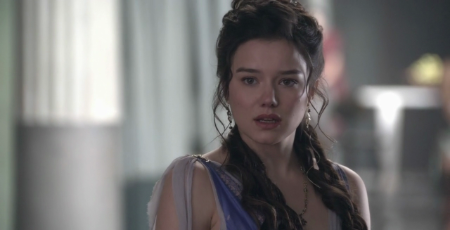 Hanna Mangan Lawrence acted in Spartacus