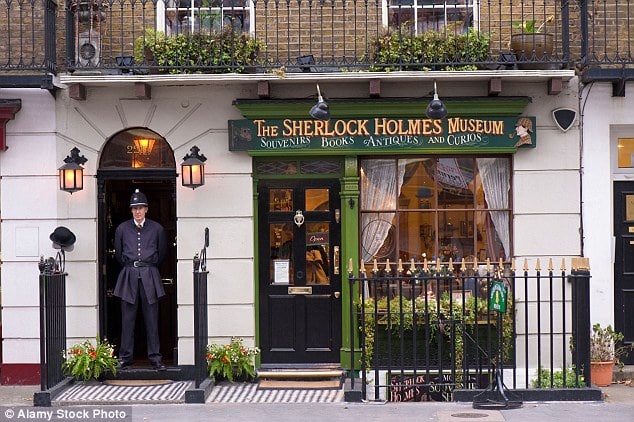 The Sherlock Holmes Museum, 221B Baker Street, London1