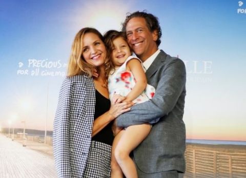 Jordana Spiro and spouse Matthew Spitzer and their child