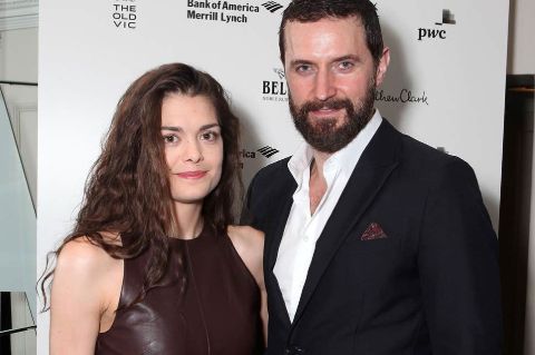 Samantha Colley with Richard Armitage at an event.