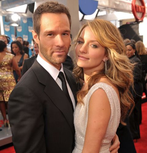 chris diamantopoulos  with hs wife