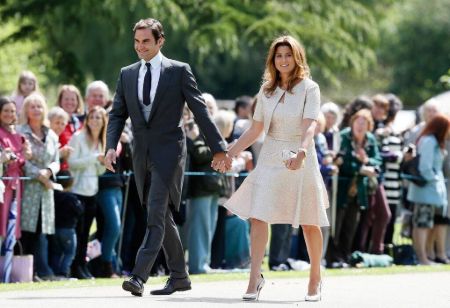 Mirka Federer and Roger Federer married after 8 years of being together.