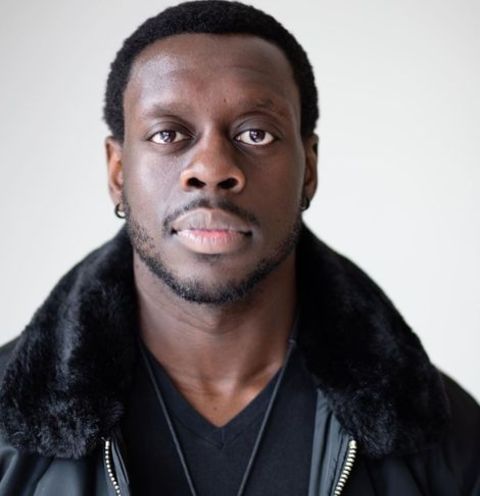 Ekow Quartey giving a pose in one of his photoshoots.