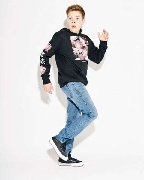 Actor, Jet Jurgensmeyer during one of his photoshoots.