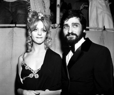 Gus Trikonis giving a pose with his ex-wife, Goldie Hawn.