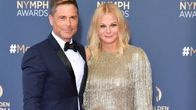 Sheryl Berkoff is the wife of American artist, Rob Lowe. Source: Getty images