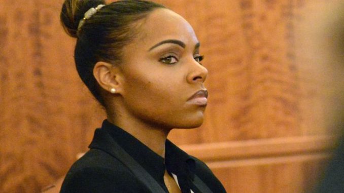 Shayanna Jenkins owns was the girlfriend of late NFL star, Aaron Hernandez. Source: Oxygen