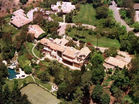 Steven Spielberg's house of Pacific Palisades.