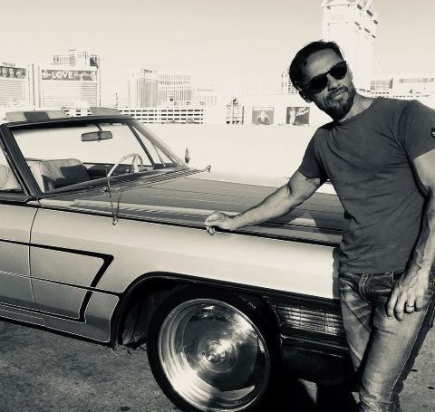 Kamar de los Reyes owns a Ford Thunderbird in his car collection.