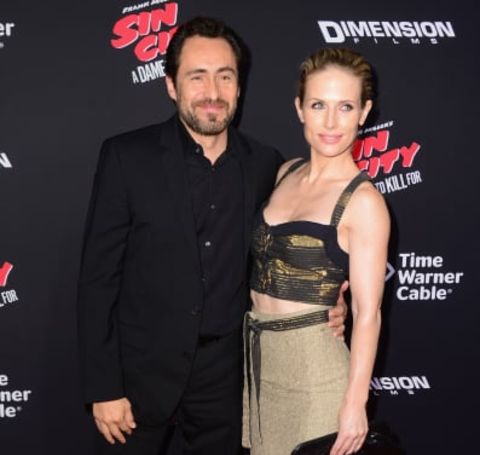 Stefanie Sherk was engaged with the Mexican actor and director, Demián Bichir.