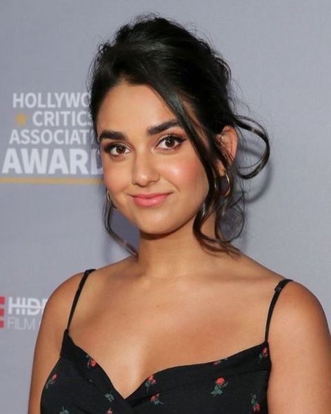 Geraldine Viswanathan giving a pose in an event.