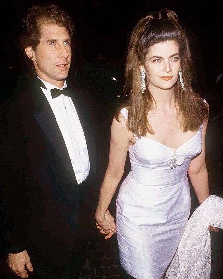 Kirstie Alley with her first husband Bob Alley
