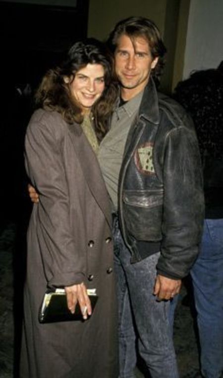Kirstie Alley with her ex-husband Parker Stevenson