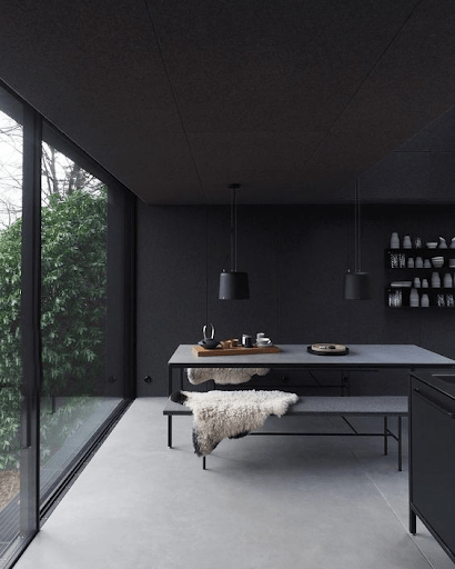 Black Color For Your Interior Design Isn’t A Bad Idea