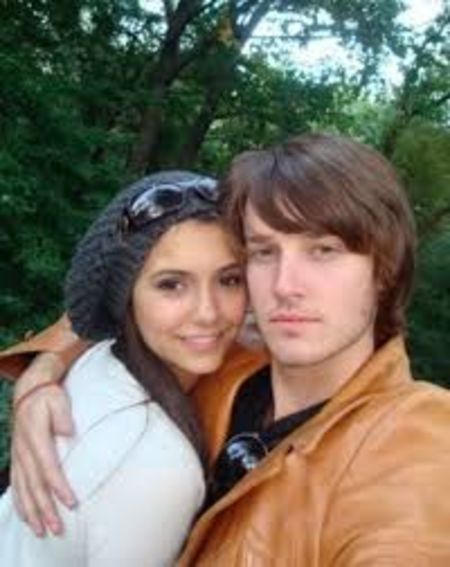 Nina Dobrev with her ex-boyfriend, Evan Williams